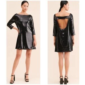 ▪️Anthropologie Ripley Rader Sequin Shift Dress